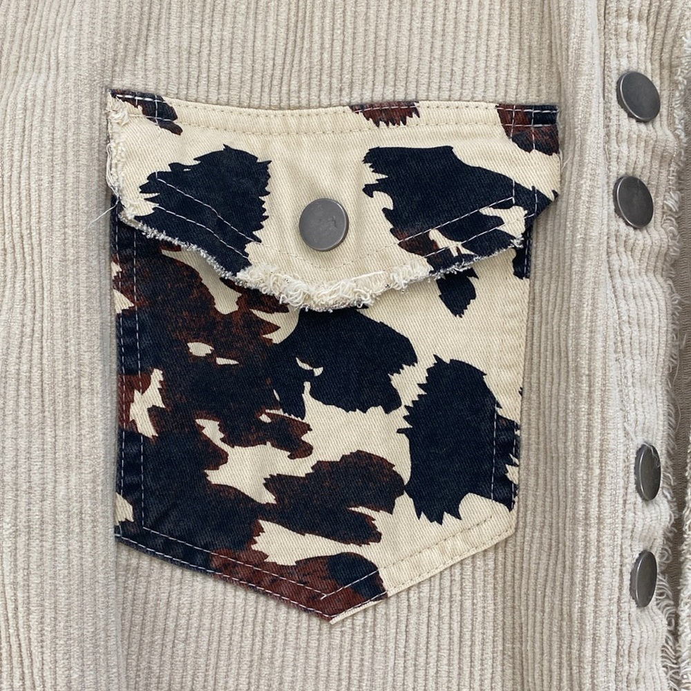 🐮Buckle ribbed jacket🐮 - Picture 2 of 4